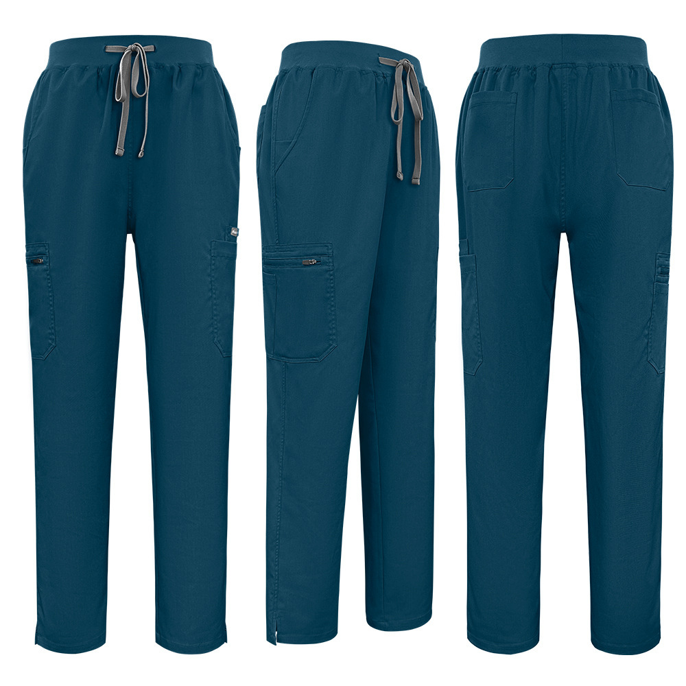 2025 New Arrivals Nurse Uniform Fashion Work Clothes for Hospital Scrubs Sets Stretchy Fabric 72% Polyester 22% Rayon 6% Spandex