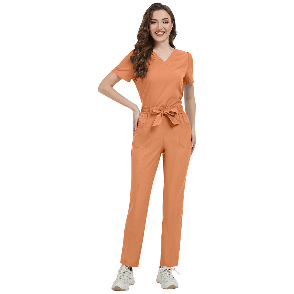 2025 New Arrival Hospital Uniforms Scrubs Sets Nursing Uniform Sets Quick-drying Top & Pants for Women Nurse Work Clothes Uniform Scrubs Online Professional Scrubs Uniform Online Comfortable and Breathable