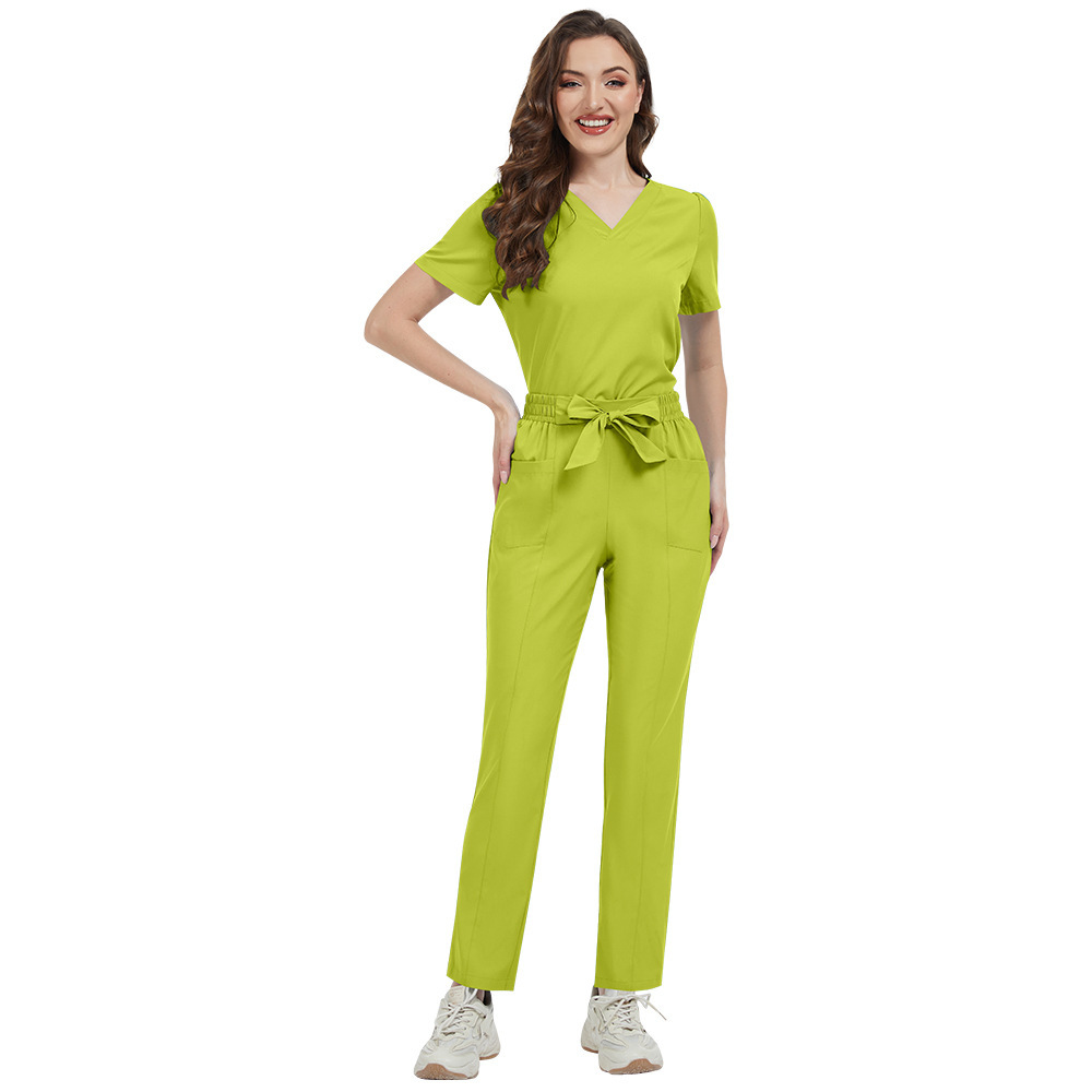 2025 New Arrival Hospital Uniforms Scrubs Sets Nursing Uniform Sets Quick-drying Top & Pants for Women Nurse Work Clothes Uniform Scrubs Online Professional Scrubs Uniform Online Comfortable and Breathable