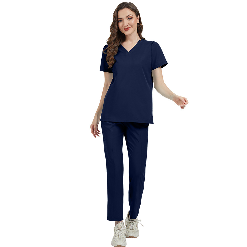 2025 New Arrival Hospital Uniforms Scrubs Sets Nursing Uniform Sets Quick-drying Top & Pants for Women Nurse Work Clothes Uniform Scrubs Online Professional Scrubs Uniform Online Comfortable and Breathable