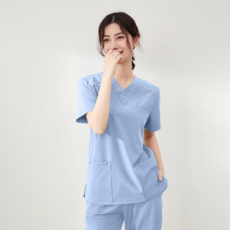 Medical Uniforms Custom Logo Dental Hospital Scrubs Uniforms Medical Hospital Uniforms for Women Female Nursing Scrubs