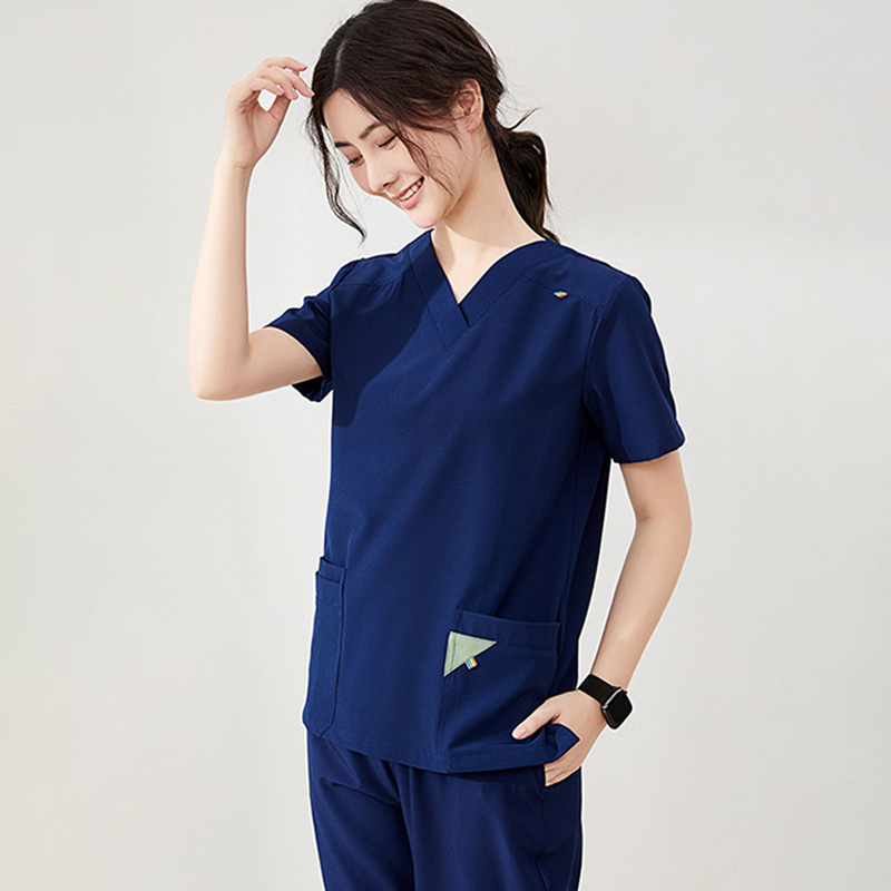 Nursing Scrubs 2025 High Quality Hospital Medical Uniforms Scrubs Clinic Dentist Uniform Fashionable Doctor Scrubs Uniforms Sets