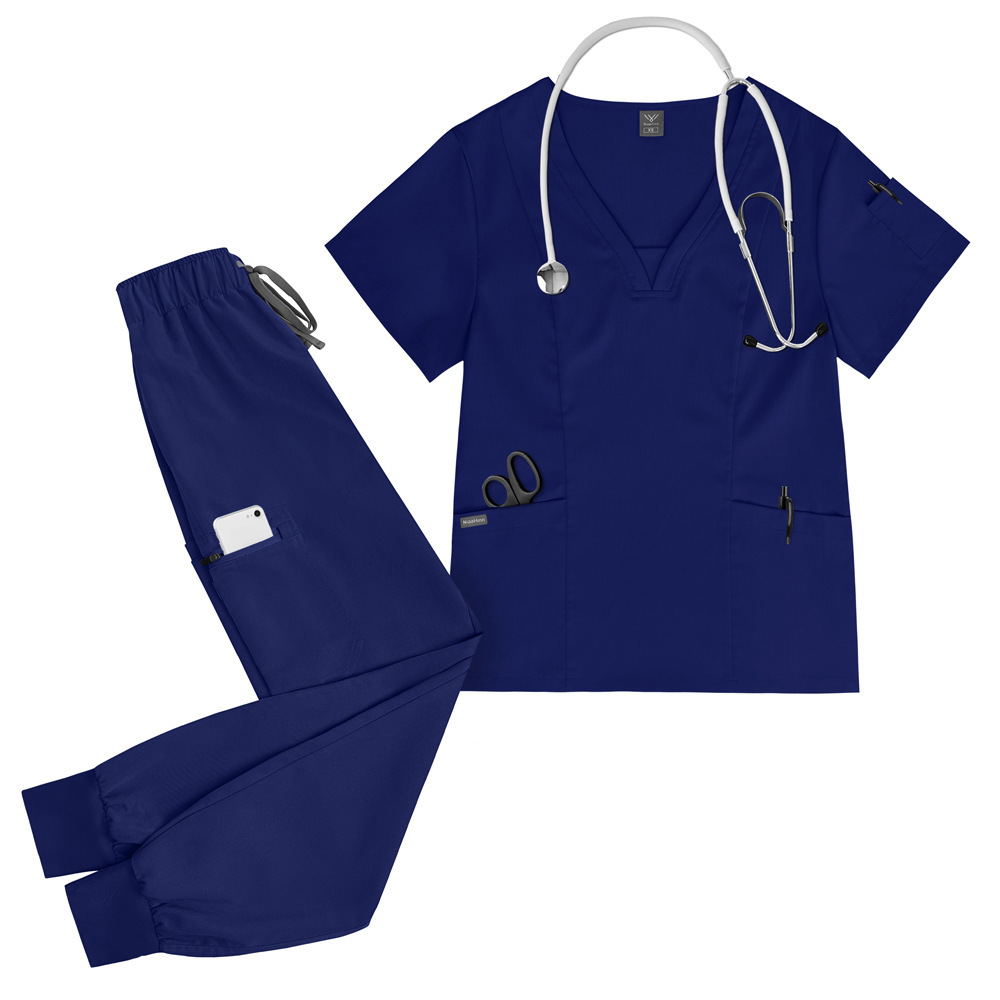 High Quality Joggers Set Nurse Uniforms for Hospital Scrubs Nursing Uniform Sets Comfortable Work Clothes Casual Style Unisex Womens Scrubs Uniform Nurse Scrubs Uniform Nurses Uniform Scrubs