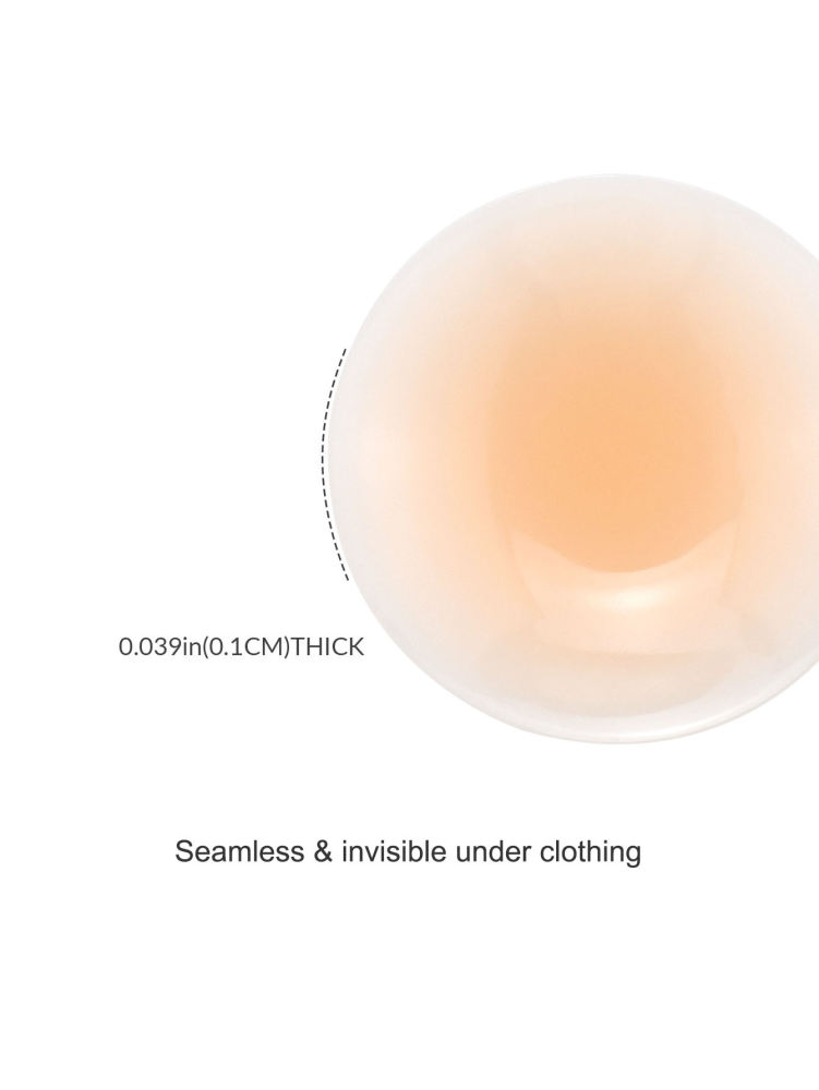 Reusable Silicone Nipple Covers Adhesive Invisible Pasties for Women Backless Dresses