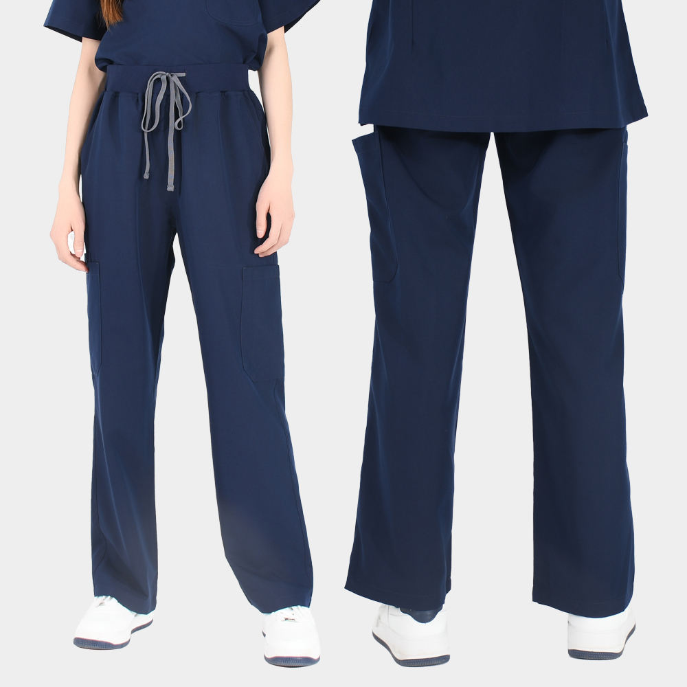 2026 New Arrivals 4-Way Stretch Hospital Uniform Scrubs Sets Fashion Durable Workwear for Nurse V-Neck Top & Straight-leg Pants