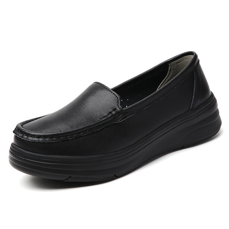 Nursing Shoes Female Factory Wholesale Non Slip Breathable White Nurse Shoes Flats Hospital Safety Work Shoes for Nurses