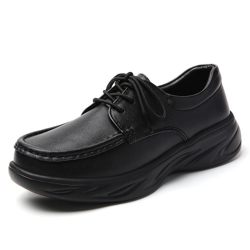 2025 New Arrival Women's Casual Shoes Scrubs Nurse Shoes with Adjustable Laces Soft Sole Anti-slip Breathable for Hospital Work