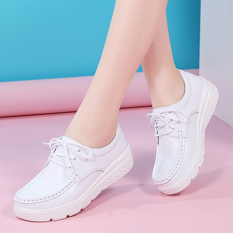 Wholesale Women's Anti-Slip Nurse Shoes for Autumn&Winter- Breathable Soft Sole, Thick Comfortable Design