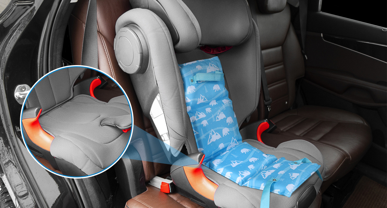 Orzbow Universal Stroller Cooling Pad, Double Sided Car Seat