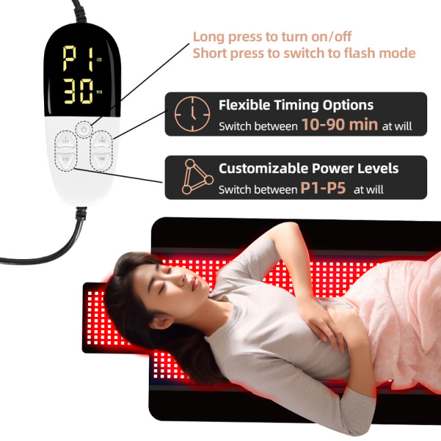 CHK-HGT-001Red Light Physical Therapy Blanket