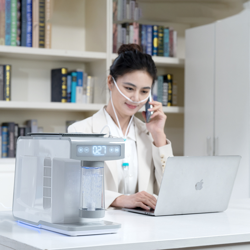 ams-oa-01 hydrogen water generator with hydrogen water bottle