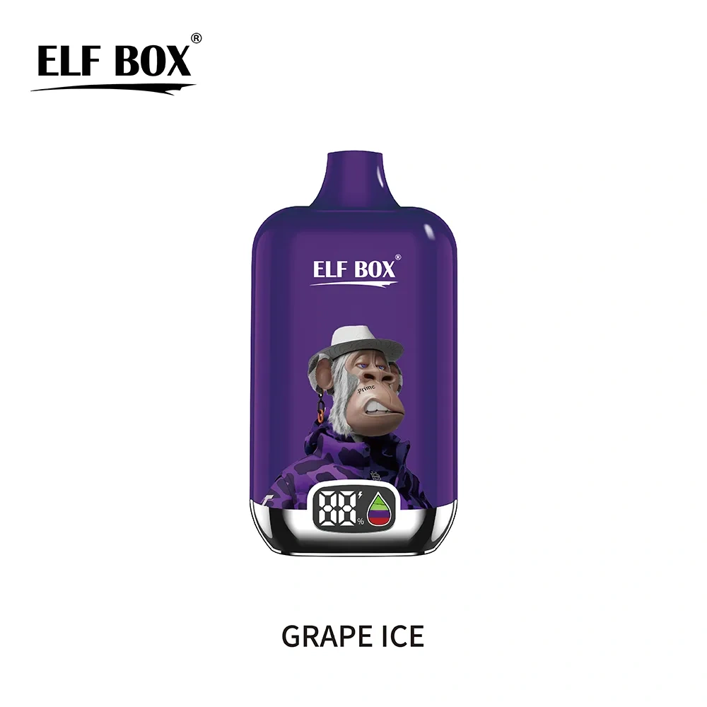 ELF BOX Digital Box 12000 12K Puffs LED Display Disposable Vape