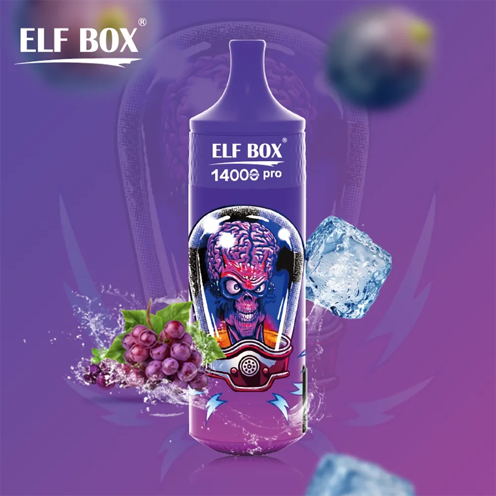 ELF BOX 14000 14K Puffs Pro RGB Puffs Rechargeable Disposable Vape