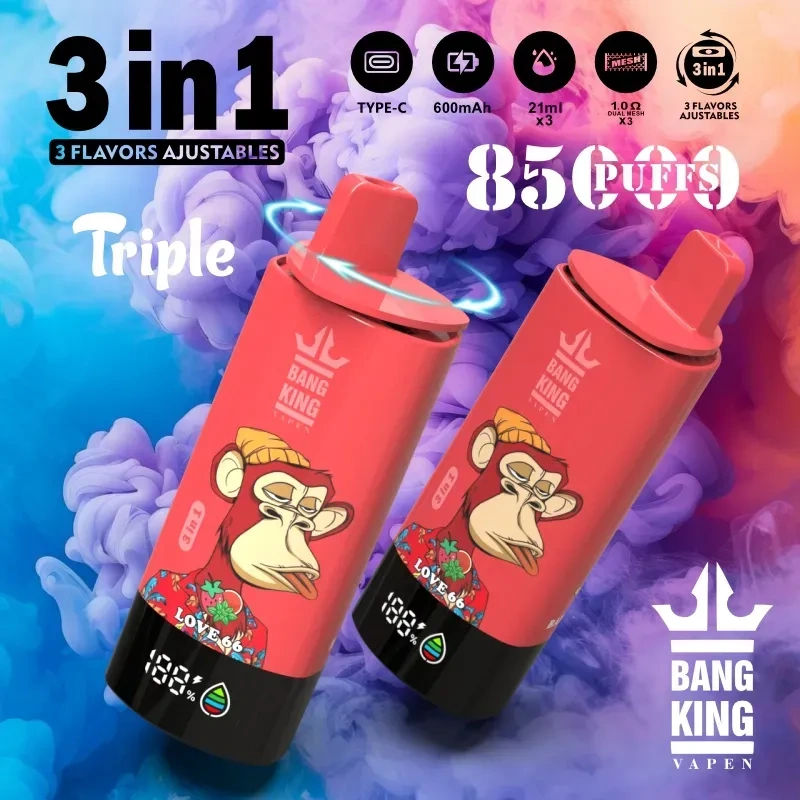 Bang King 85000 Puffs 3 IN 1 Disposable Vape