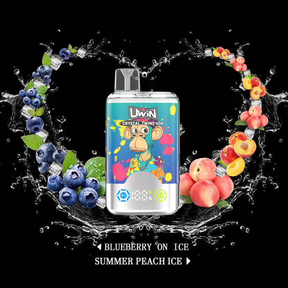 UWIN CRYSTAL TWINS 40000 PUFFS Disposable Vape-kamryvape