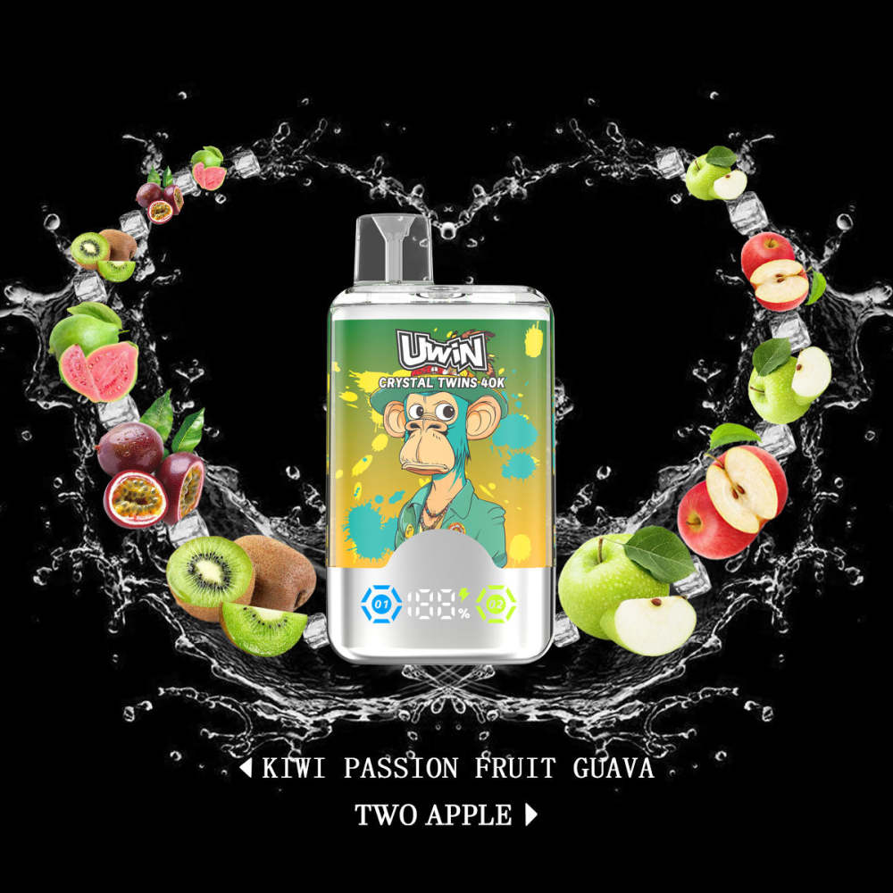UWIN CRYSTAL TWINS 40000 PUFFS Disposable Vape-kamryvape