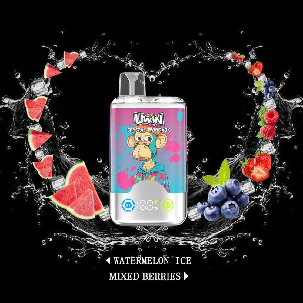 UWIN CRYSTAL TWINS 40000 PUFFS Disposable Vape-kamryvape