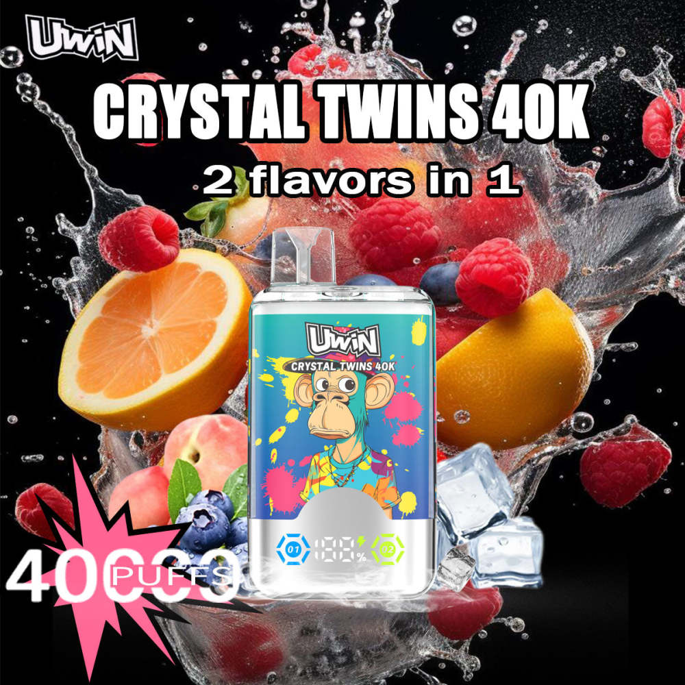 UWIN CRYSTAL TWINS 40000 PUFFS Disposable Vape-kamryvape