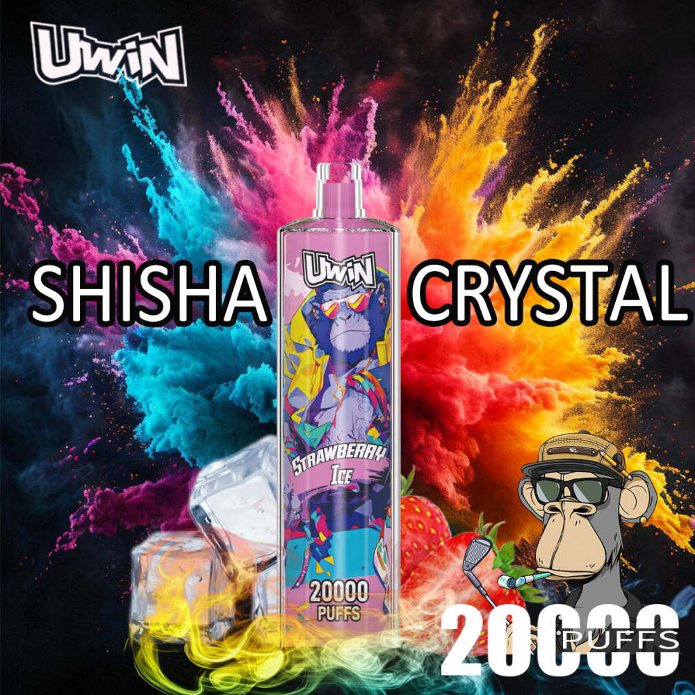 UWIN  SHISHA HOOKAH CRYSTAL 20000 PUFFS DISPOSABLE VAPE-kamryvape
