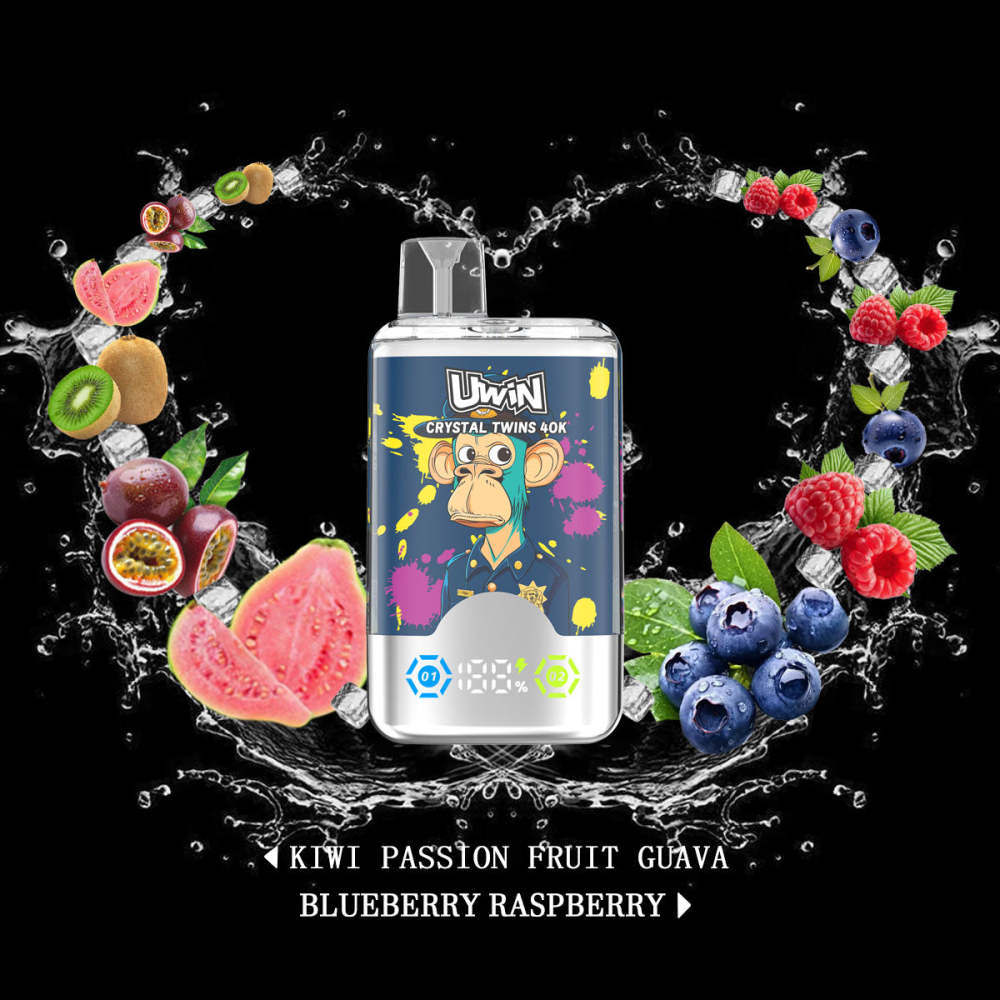 UWIN CRYSTAL TWINS 40000 PUFFS Disposable Vape-kamryvape