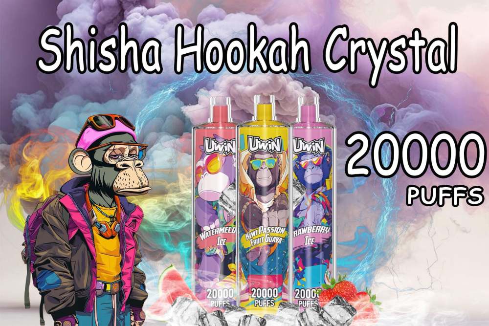 UWIN  SHISHA HOOKAH CRYSTAL 20000 PUFFS DISPOSABLE VAPE-kamryvape