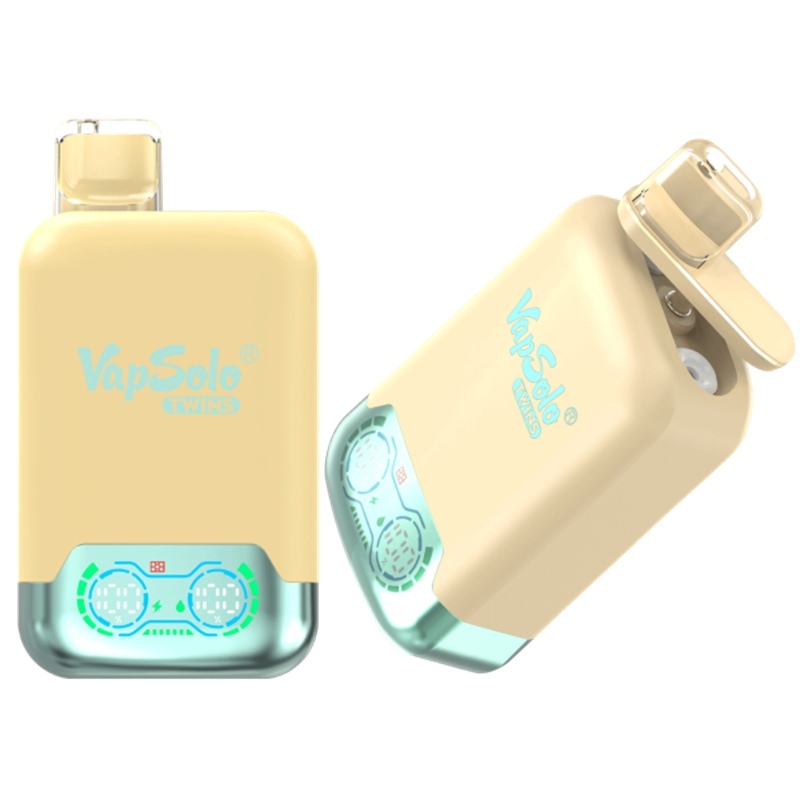 VapSolo Twins 20000 Puffs 2 IN 1 Disposable Vape-kamryvape