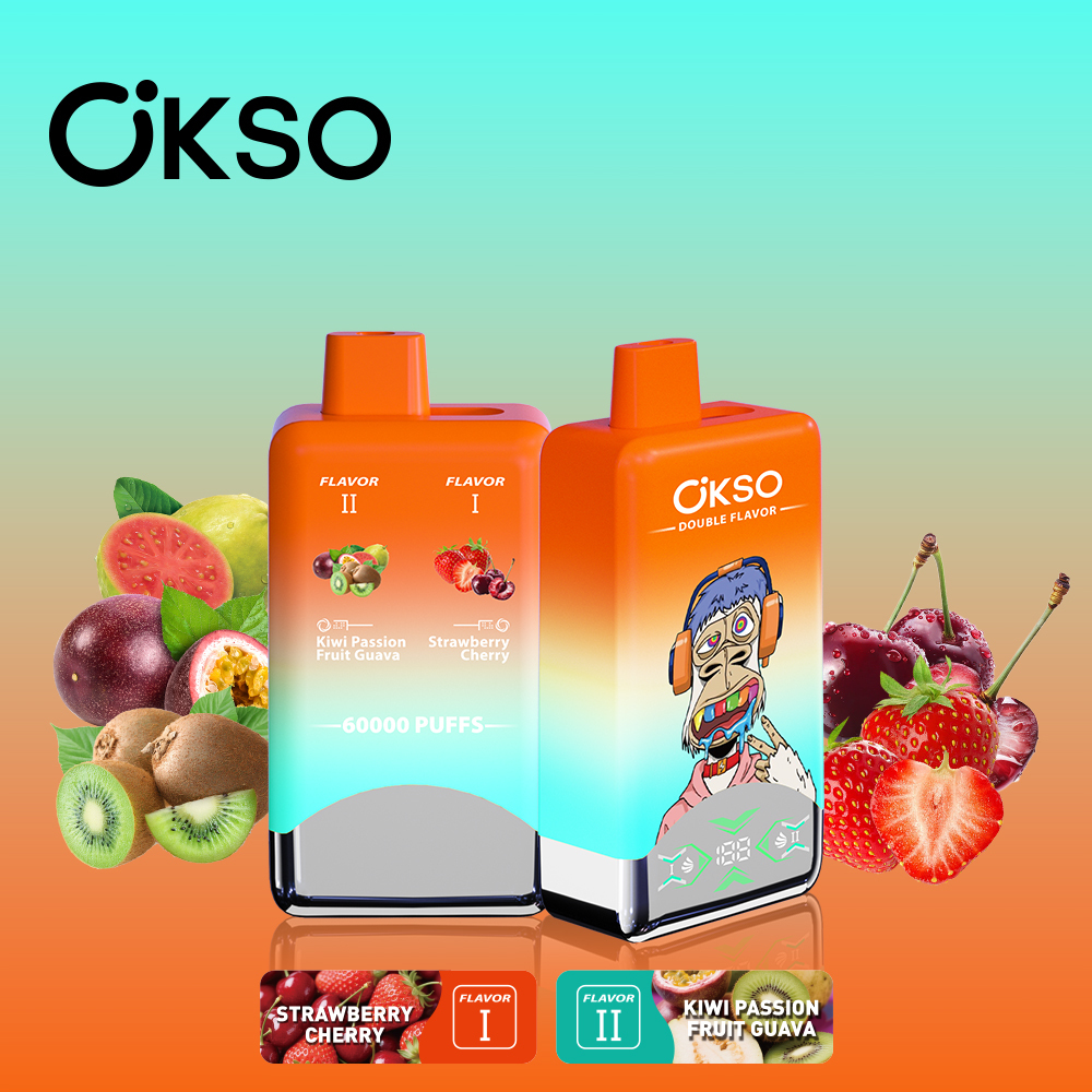 OKSO Dual Flavor 60000 Puffs  Disposable Vapes