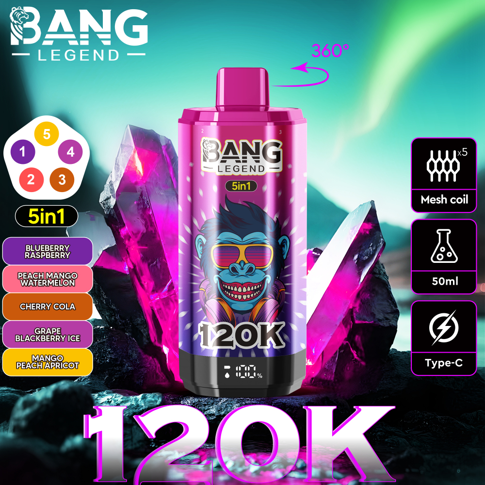 Bang Legend 120K Puffs Disposable Vape