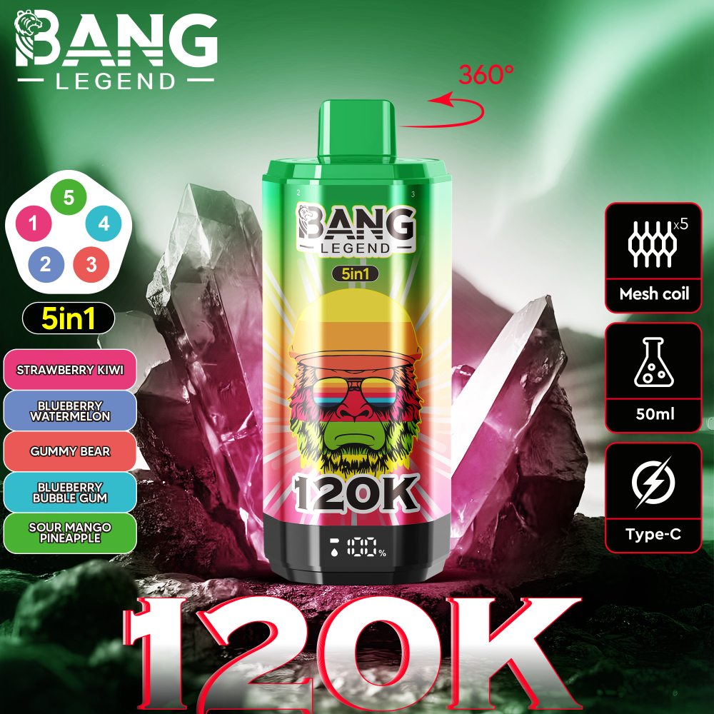 Bang Legend 120K Puffs Disposable Vape