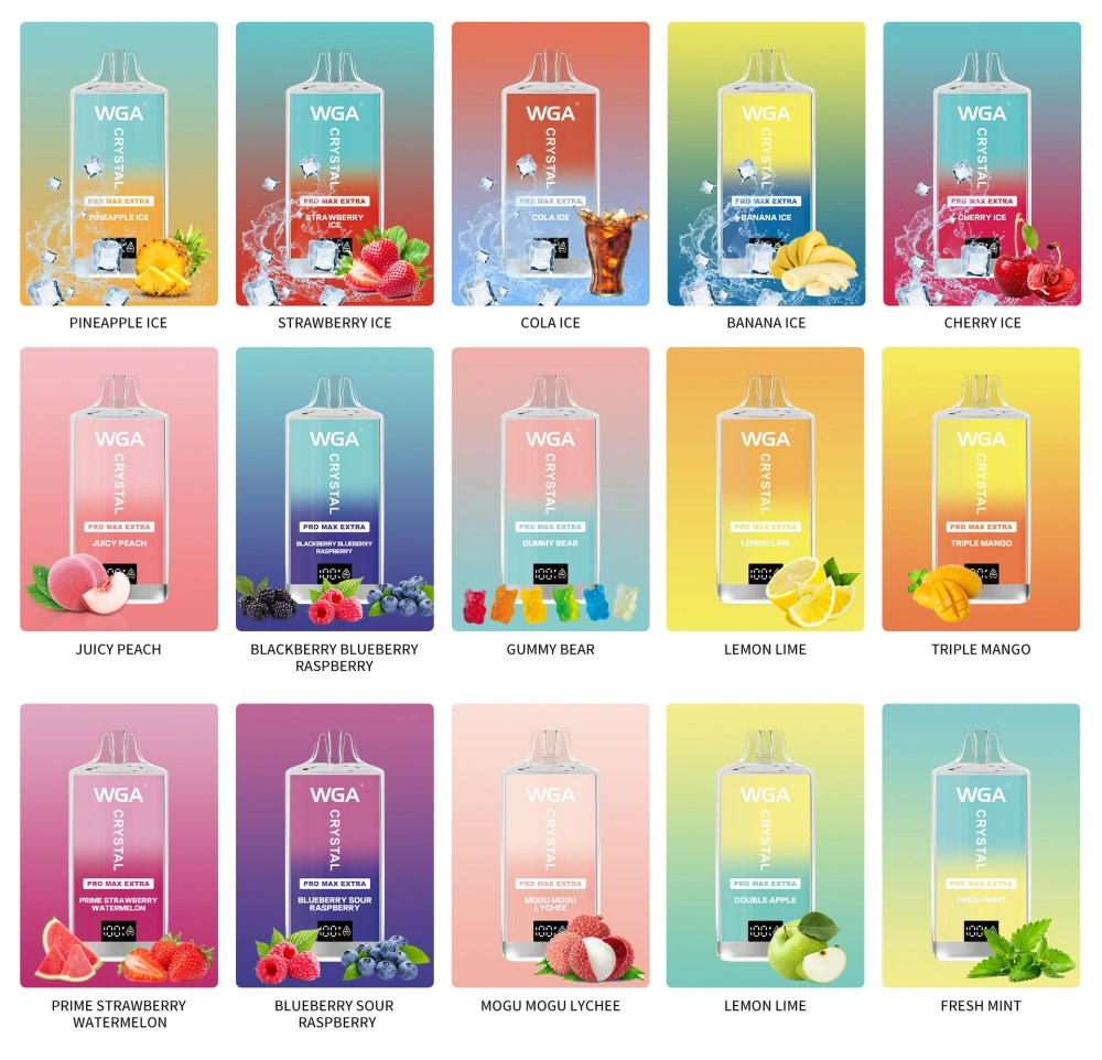 WGA Crystal Pro Max Extra 15K (15000) Puffs Disposable vape