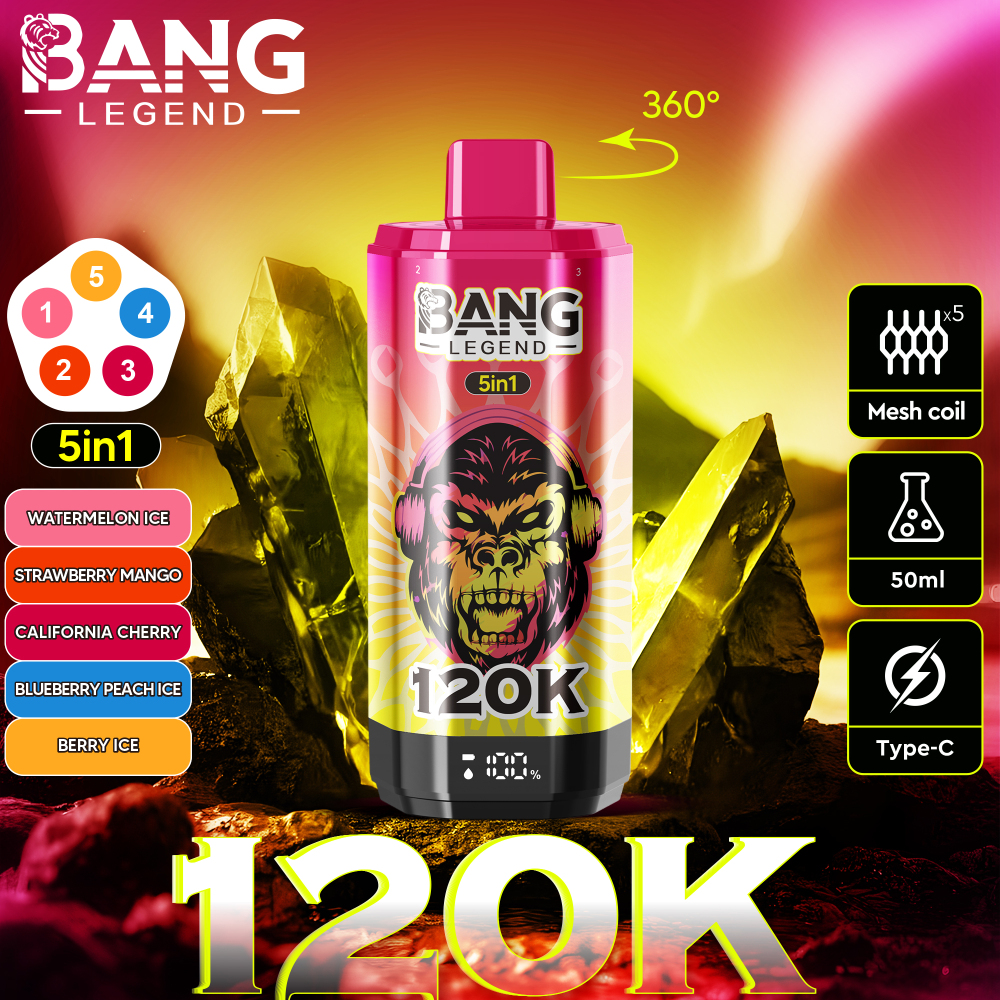 Bang Legend 120K Puffs Disposable Vape