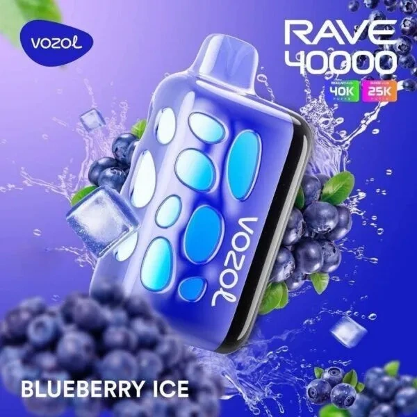 VOZOL RAVE 40000 Puffs Disposable Vape-wholesale