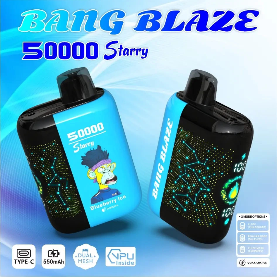 Bang Blaze 50000 Puffs 鈥?Starry Screen Disposable Vape 5