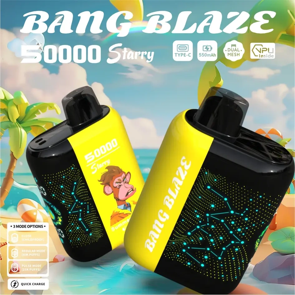 Bang Blaze 50000 Puffs 鈥?Starry Screen Disposable Vape 3