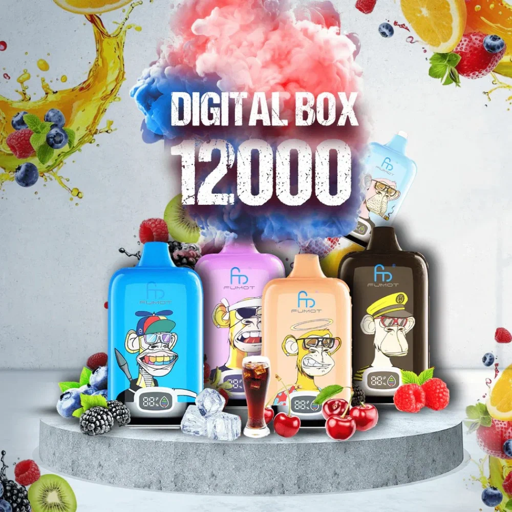 Fumot Digital Box 12000  Puffs  Disposable Vape