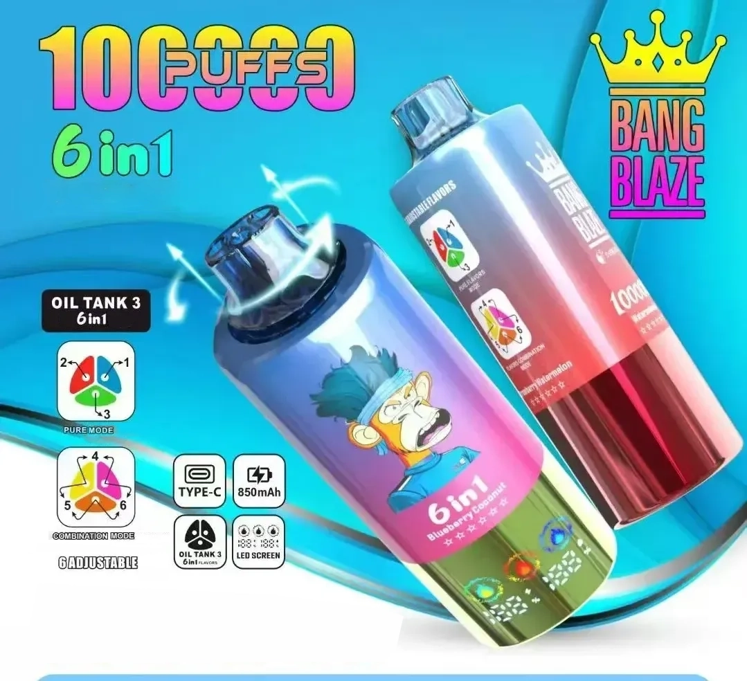 Bang Blaze 100K Puffs 6in1 Disposable Vape