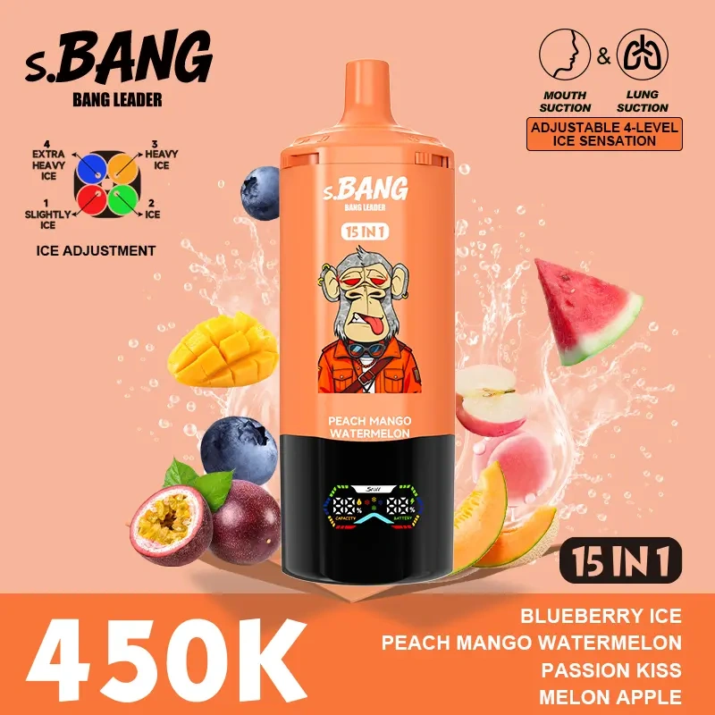 Bang Leader 450K Puffs 15-in-1 Disposable Vape