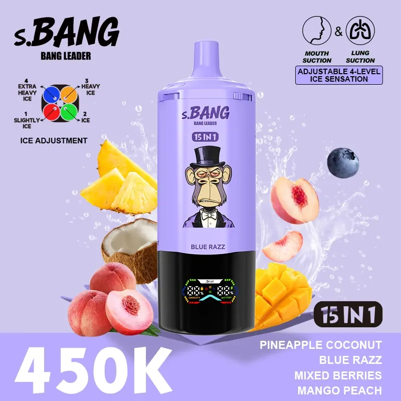 Bang Leader 450K Puffs 15-in-1 Disposable Vape