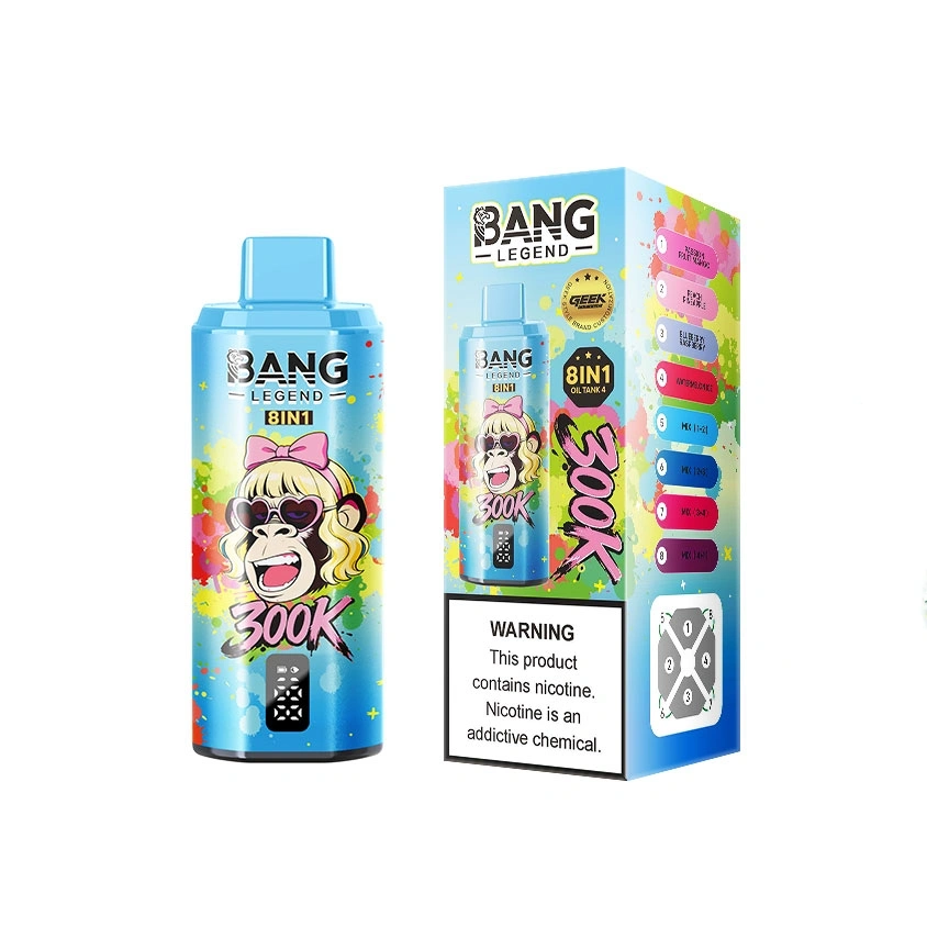 Bang Legend 8 In 1 Flavors 300K Disposable Vape