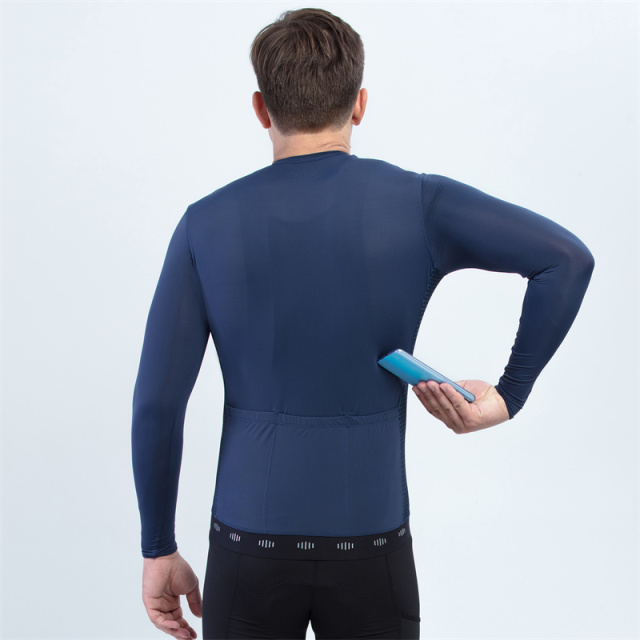 Cycling Jersey Mens Bike Shirt Long Sleeve