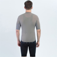 Factory Custom Lightweight Branded Logo Print Seamless Cycling Jerseys Bike Jersey for Men