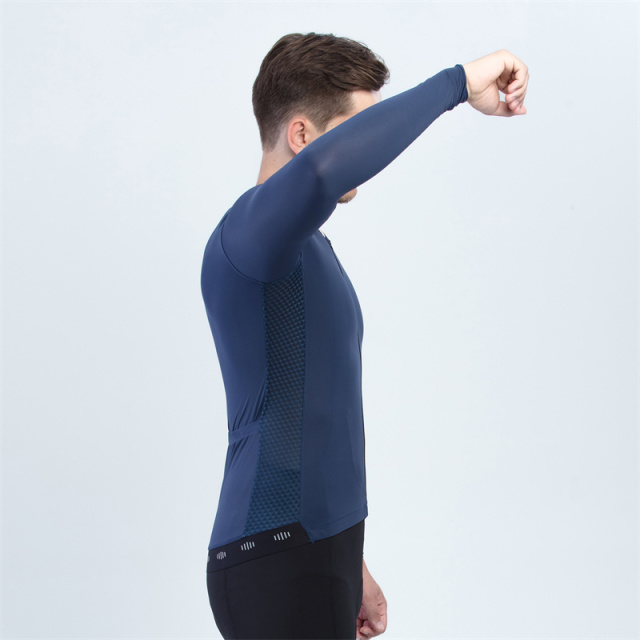 Cycling Jersey Mens Bike Shirt Long Sleeve