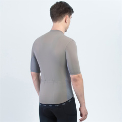 Factory Custom Lightweight Branded Logo Print Seamless Cycling Jerseys Bike Jersey for Men