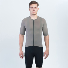 Factory Custom Lightweight Branded Logo Print Seamless Cycling Jerseys Bike Jersey for Men