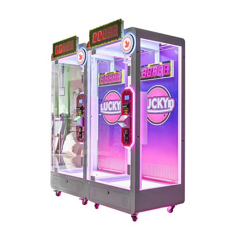 AMA Amusement Challenge 10 Second Coin Operated Single Cut Arcade Machine With Prize Gift Machine For Sale,AMA Amusement