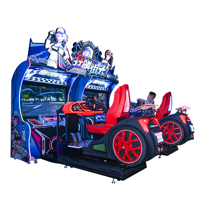 Two Player Coin Operated Racing Simulator | High-Earning Arcade Car Game Machine for FECs,AMA Amusement