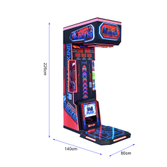 AMA NEW 4 PLAYERS TICKET GAMES INDOOR COIN OPERATED MACHINE REBO MULTI PUCKS AIR HOCKEY FOR ADULT,AMA Amusement
