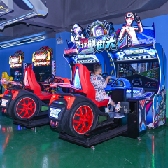 Two Player Coin Operated Racing Simulator | High-Earning Arcade Car Game Machine for FECs,AMA Amusement