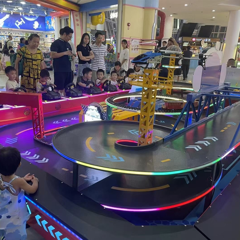 AMA Amusement Park Game Booth 8 Players Wild Ride Competitive Racing Game Machine For Kids,AMA Amusement