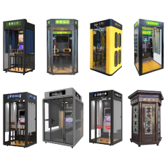 AMA Commercial Singing Room Cottage Box Mobile Karaoke Bar Mini Ktv Booth Mini Karaoke Booth Machine,AMA Amusement